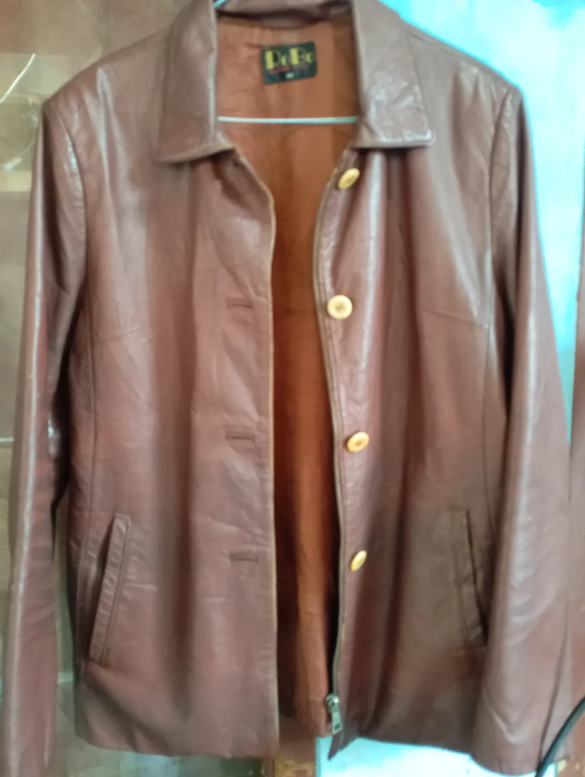 Women's leather jacket