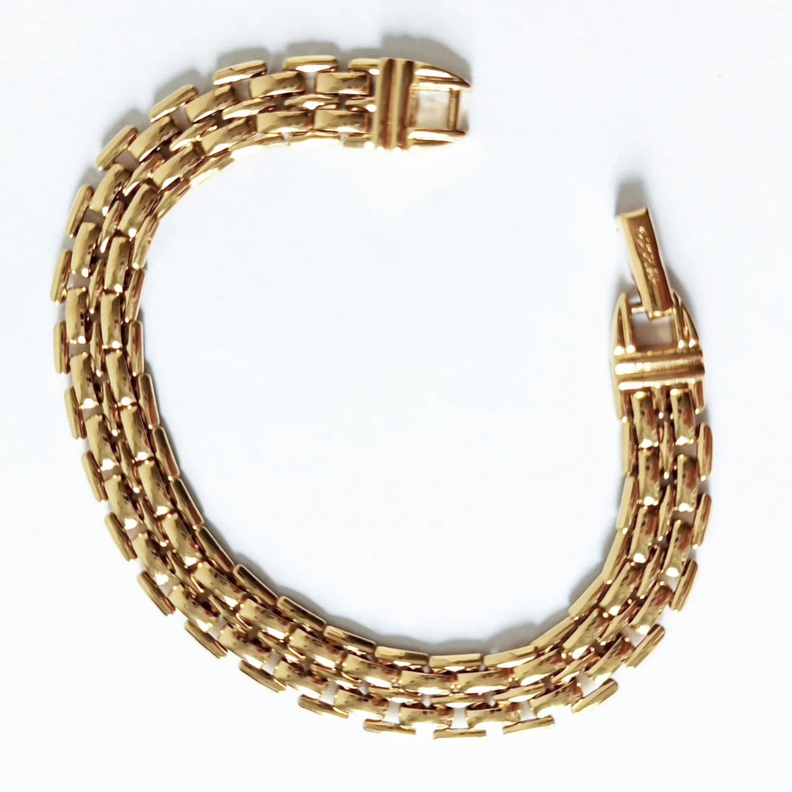 D'orlan vintage multi strand 22k gold plate