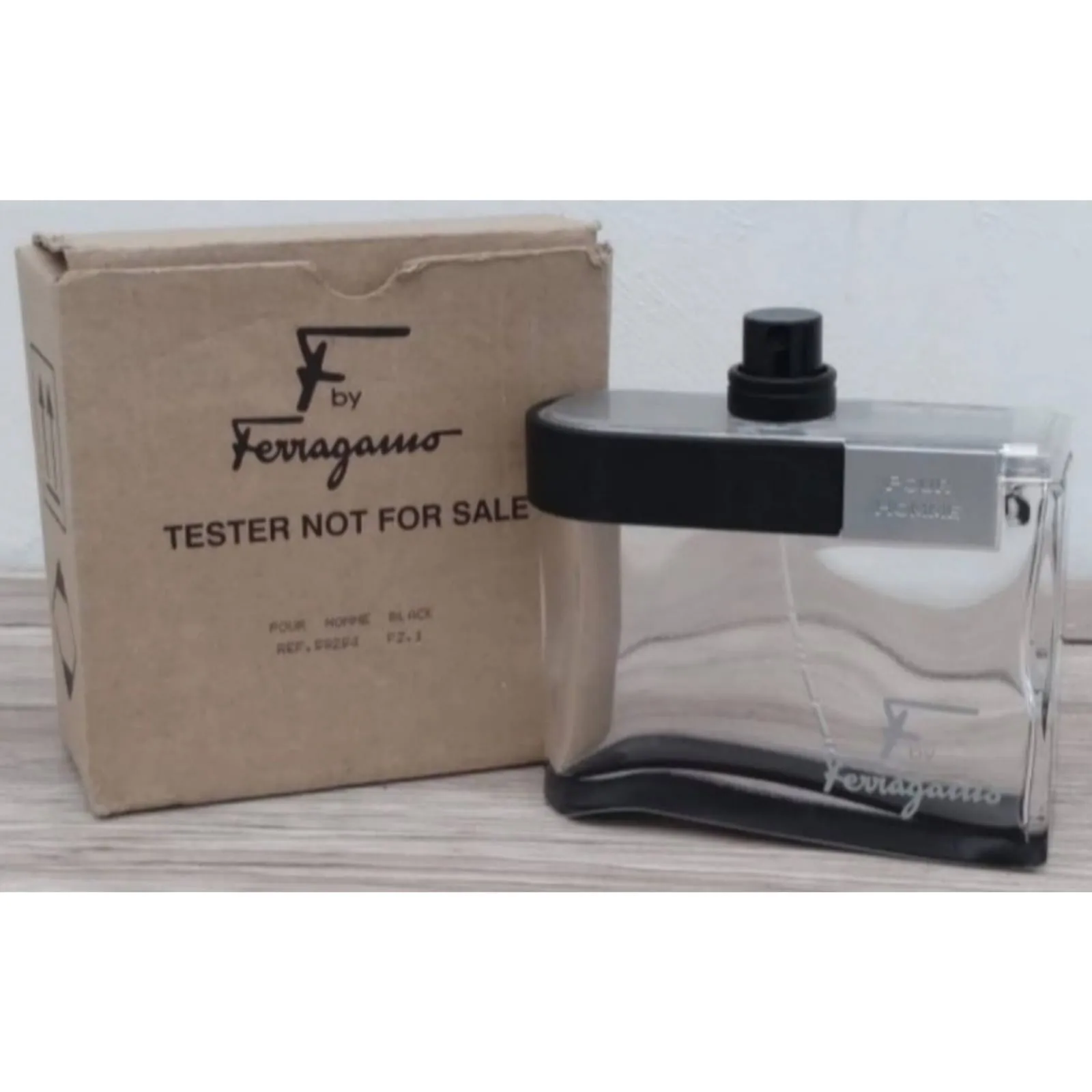 F BY FERRAGAMO ORIGINAL EMPTY PERFUME BOTTLE / PERFUME BOTTLES